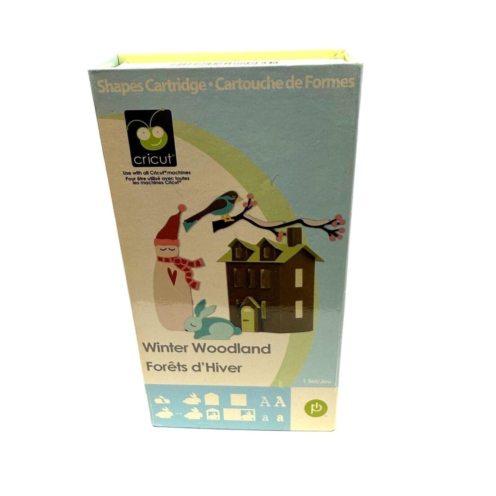 Cricut Shapes Cartridge ~ WINTER WOODLAND ~ 29-1046 ~ Used